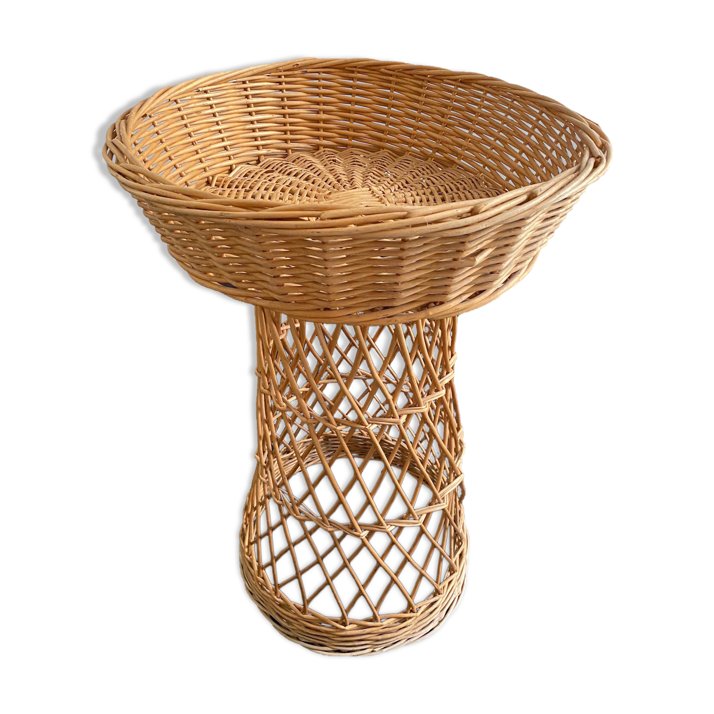 Supports De Plantes Tissées En Rotin Support De Pot De Fleurs Support