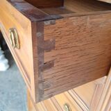 Louis XVI style weekly planner in cherry and chestnut