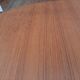 Table ronde extensible scandinave teck vintage