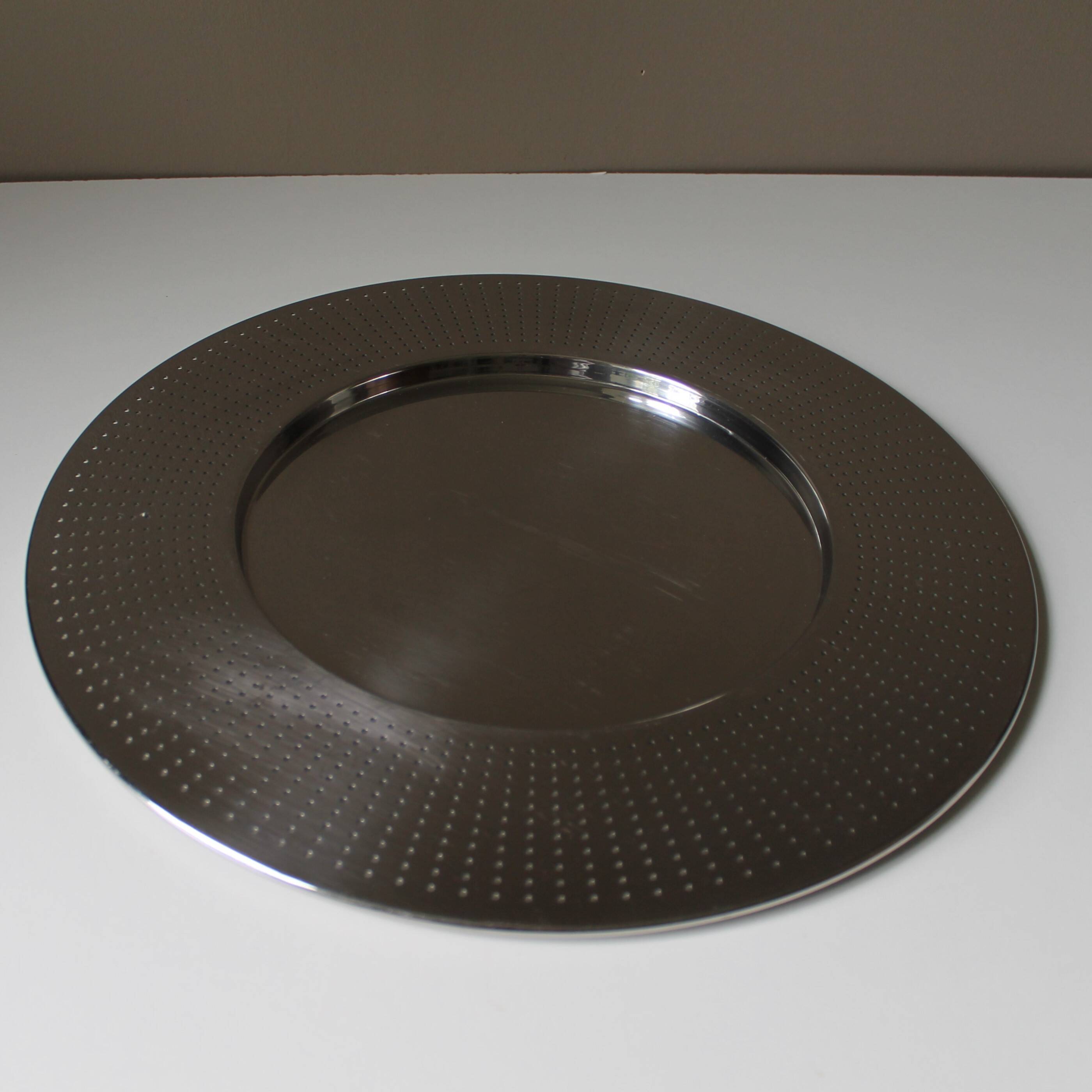 'Alessi' FA03 stainless steel tray