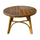 Table basse en rotin
