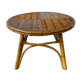 Rattan coffee table