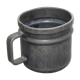 Old tin cup