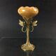 Art Nouveau Cup in Bronze & Porcelain