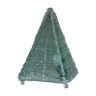 Pyramid lamp in glass and metal, 1970s