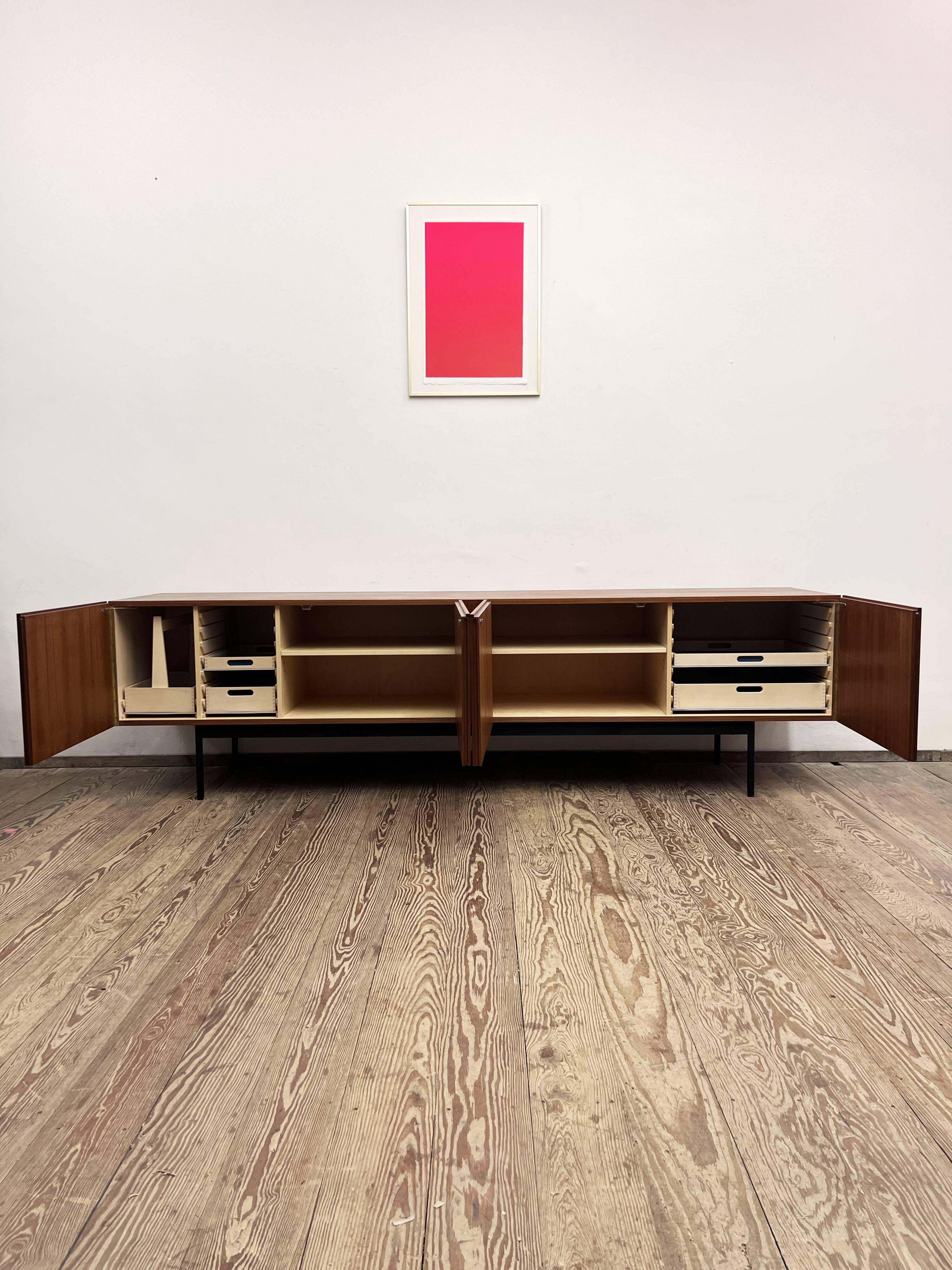 Mid-Century Teak Sideboard B40 by Dieter Waecker for Behr, 1960