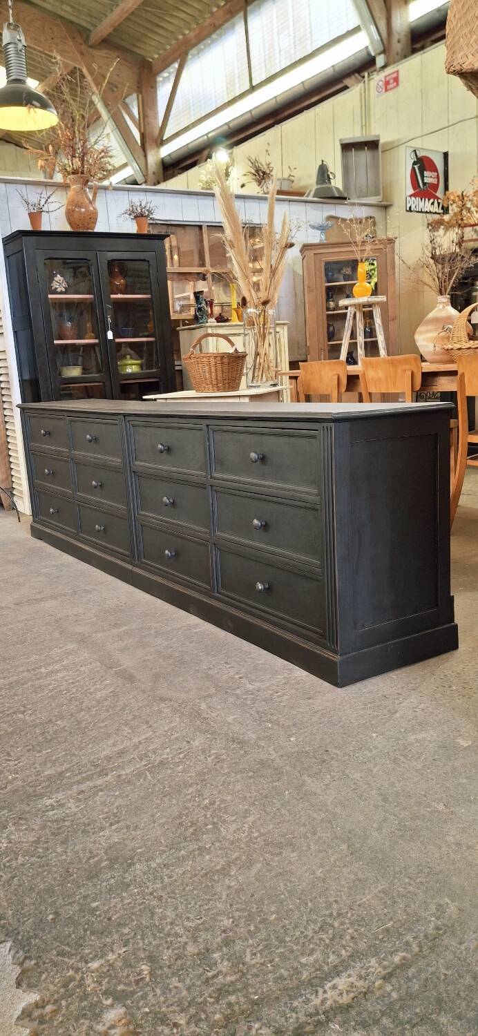 Craft cabinet with drawers