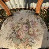 Set de 3 chaises louis Philippe tapissées