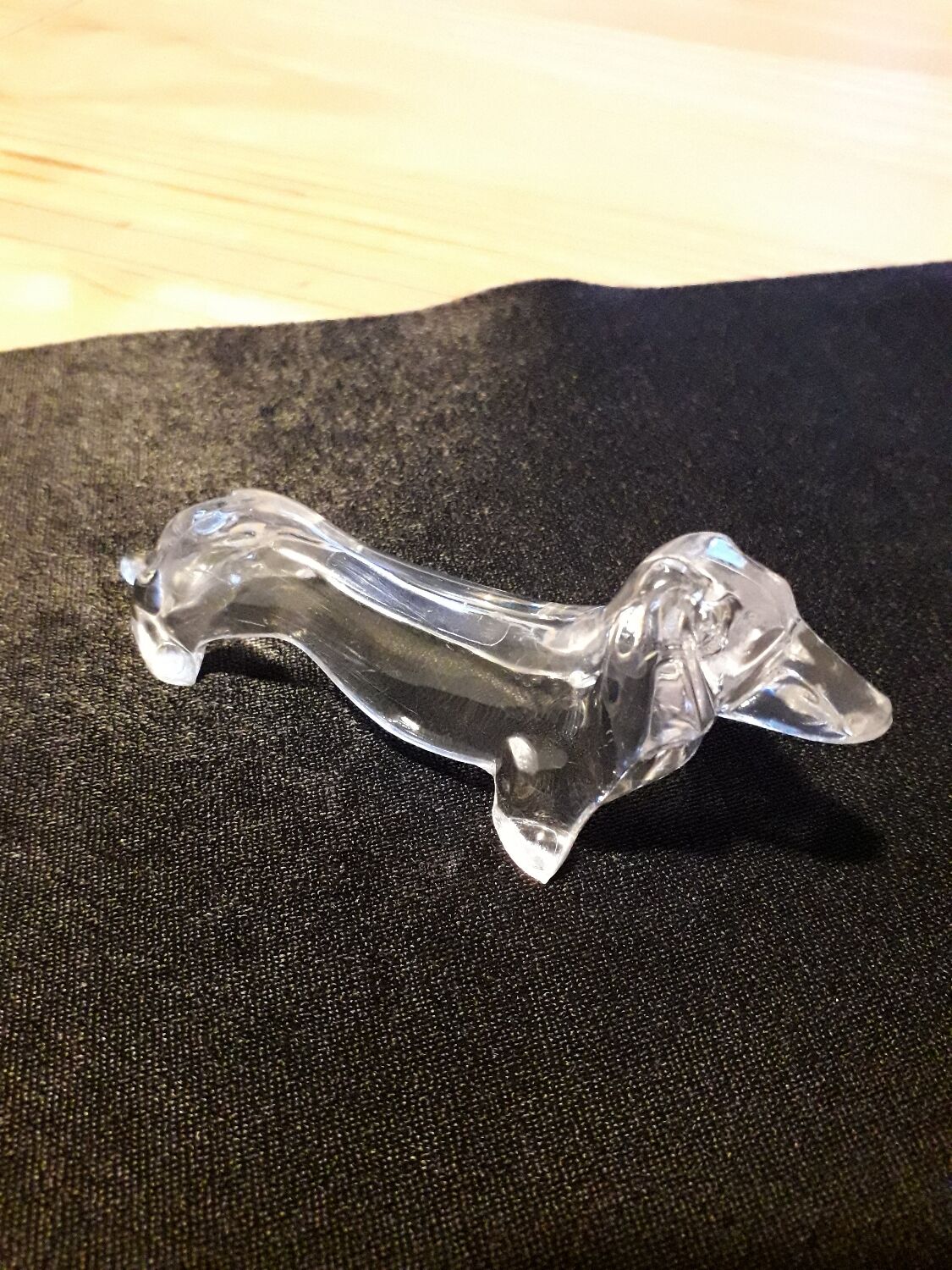 Vintage dachshund knife holder