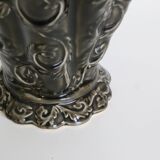 Antique ceramic pot cover, vintage