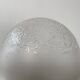 OLD VINTAGE ART-DECO XL HALF-SPHERE SUSPENSION LAMP