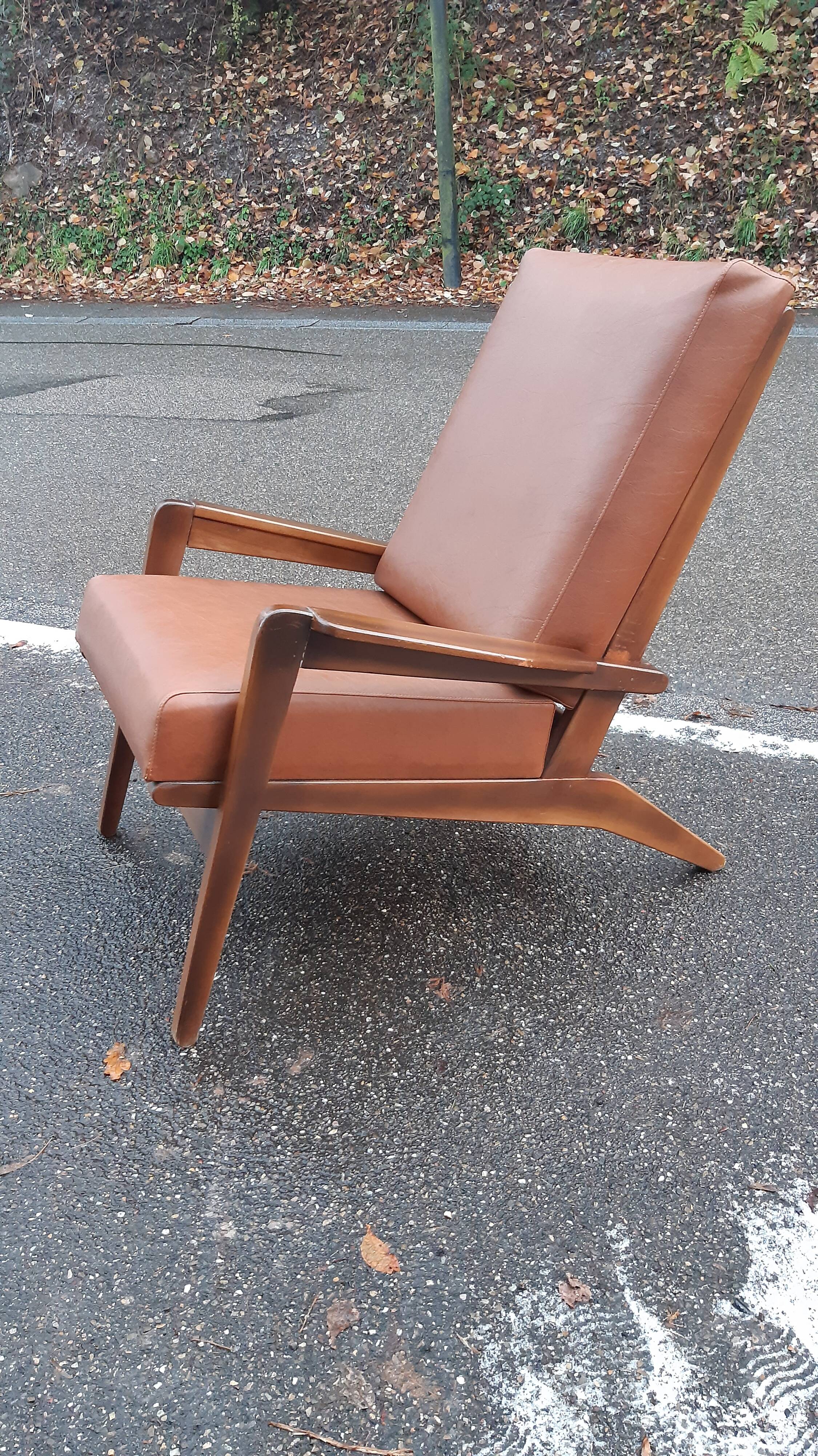 Vintage armchair Pierre Guariche