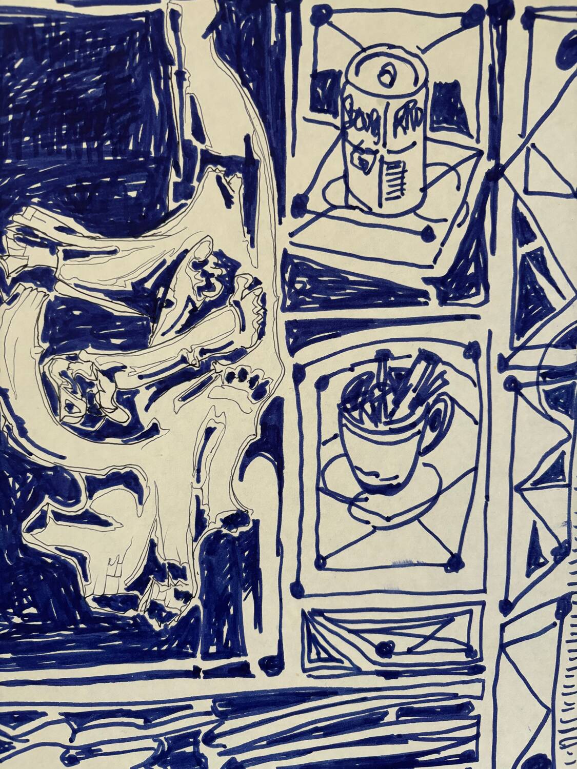 Interior scene by Martin