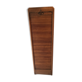 Light oak curtain binder