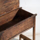 Antique Chinese writing desk with drop leaf in pine – China, circa 1930