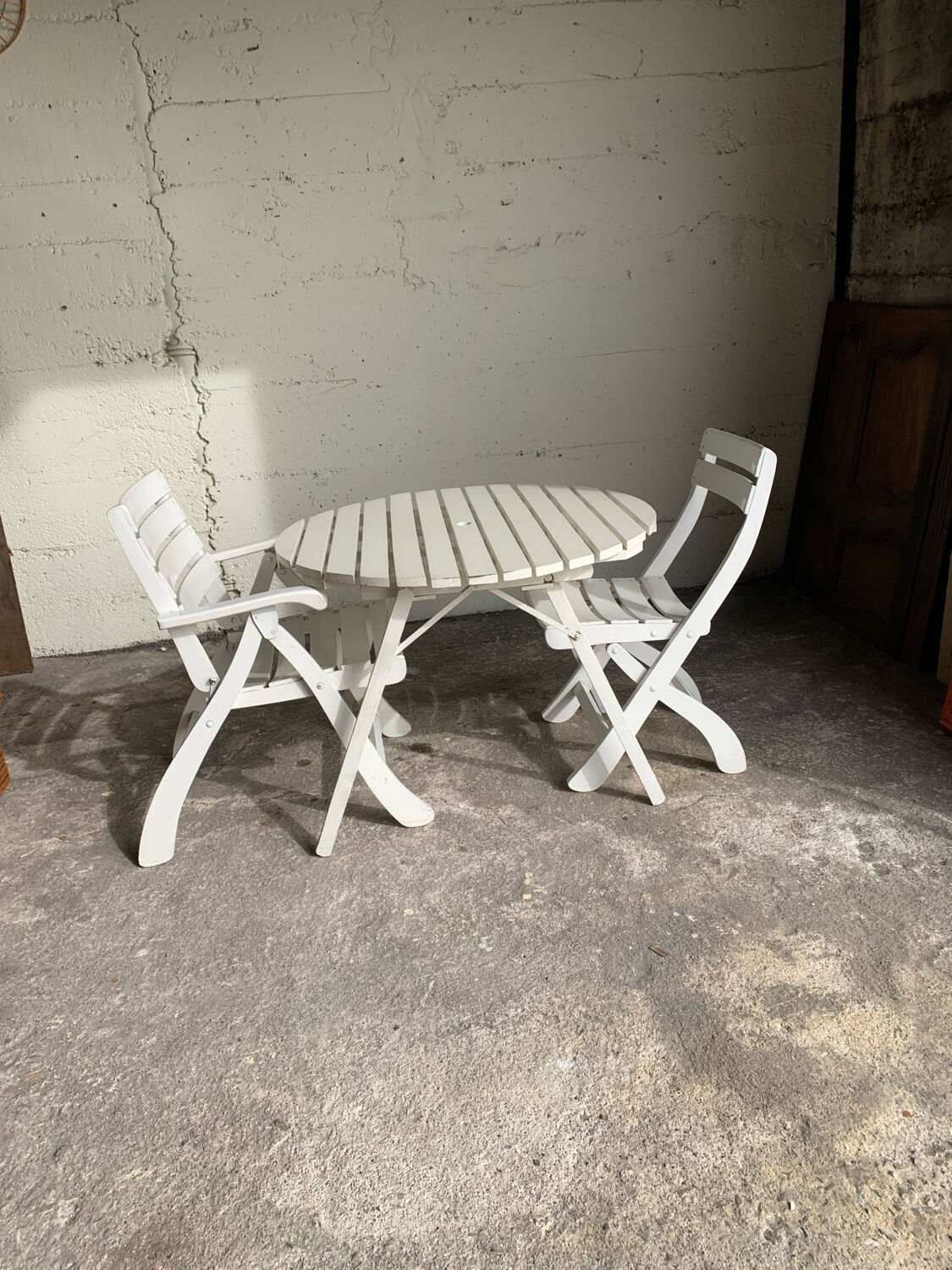 1950s garden furniture for 2 to 4 people