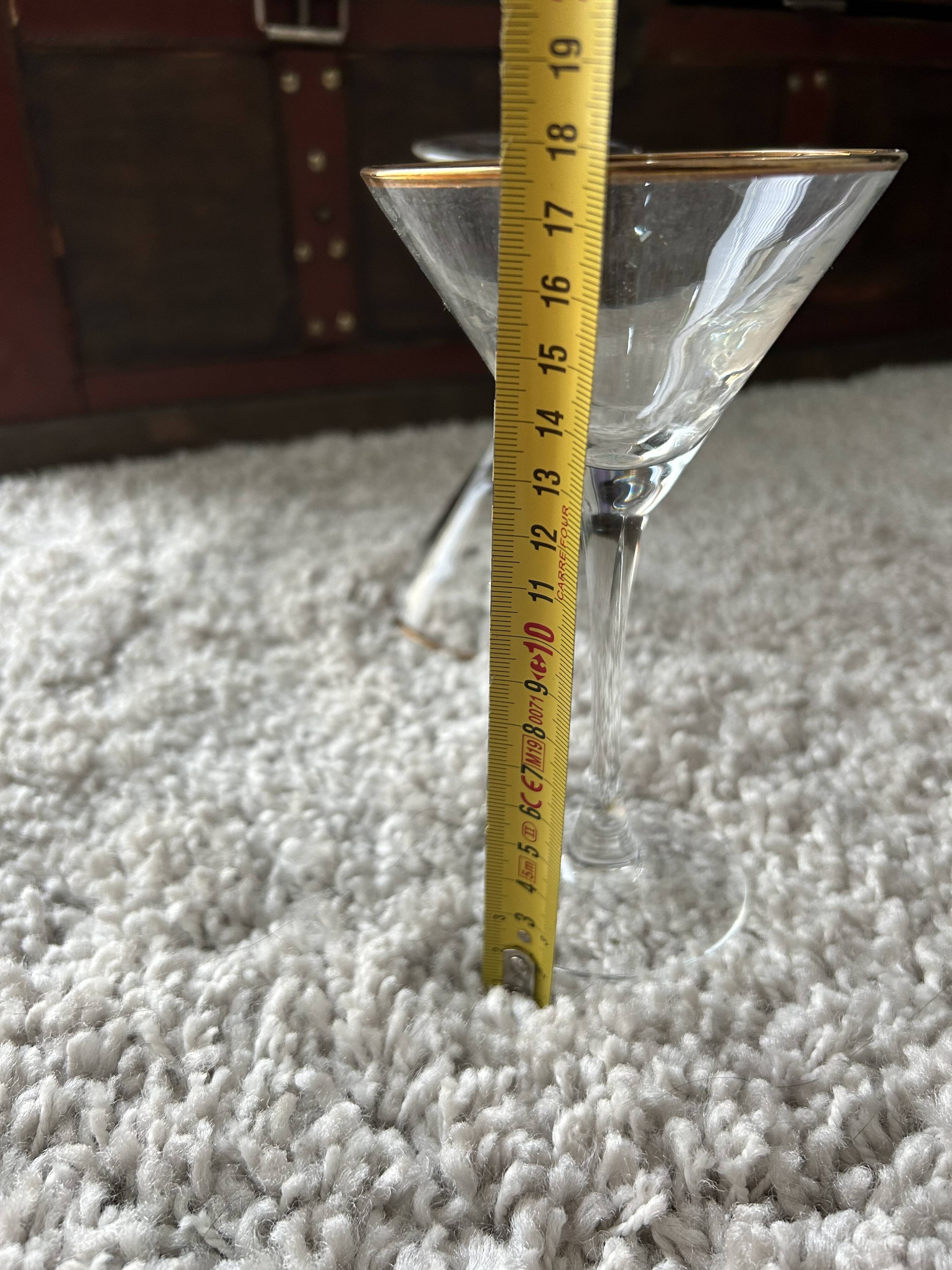 Martini or Cocktail Cups