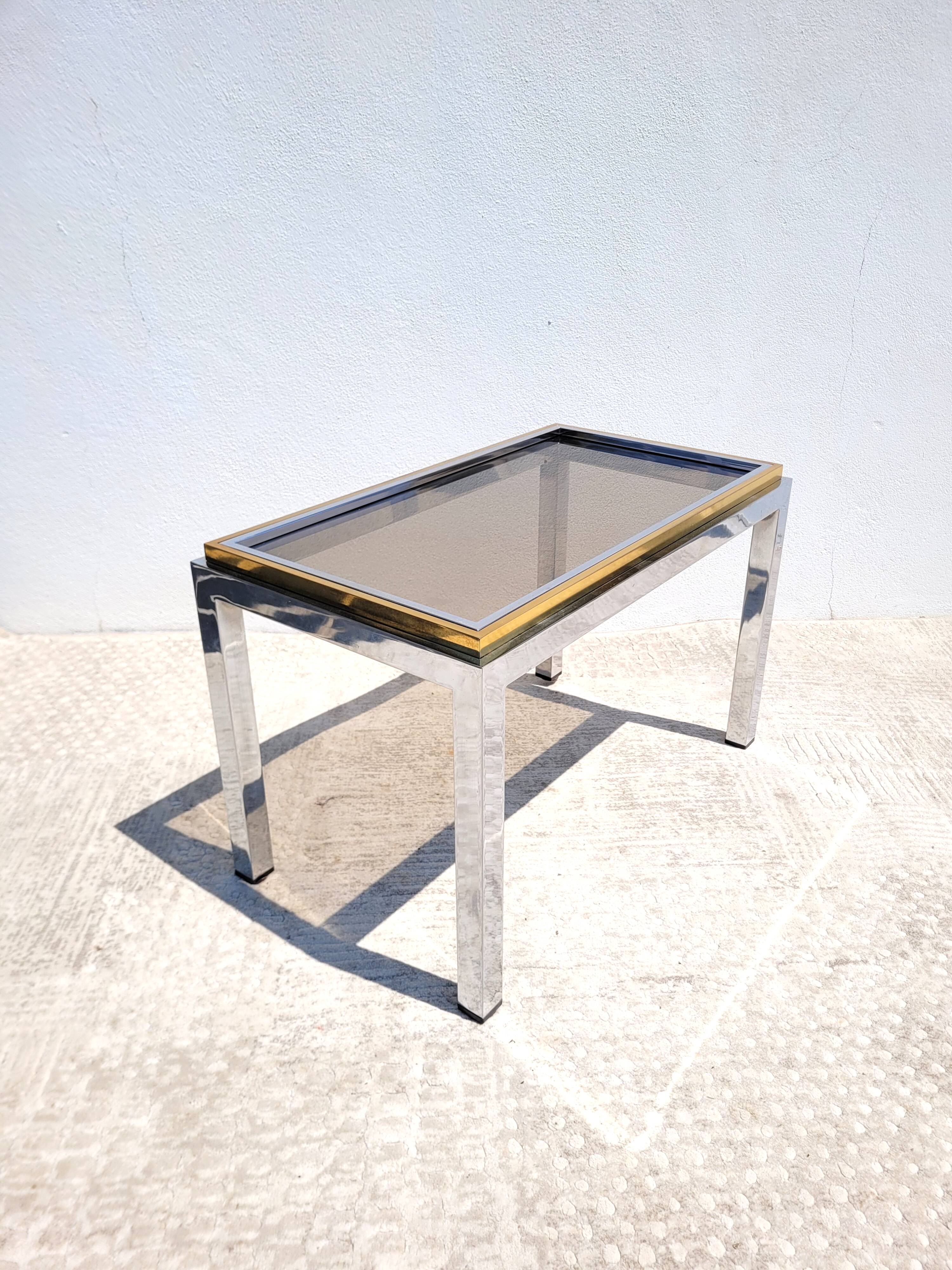 Flaminia coffee table by Willy Rizzo 1970