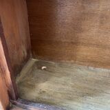 Oak showcase bookcase