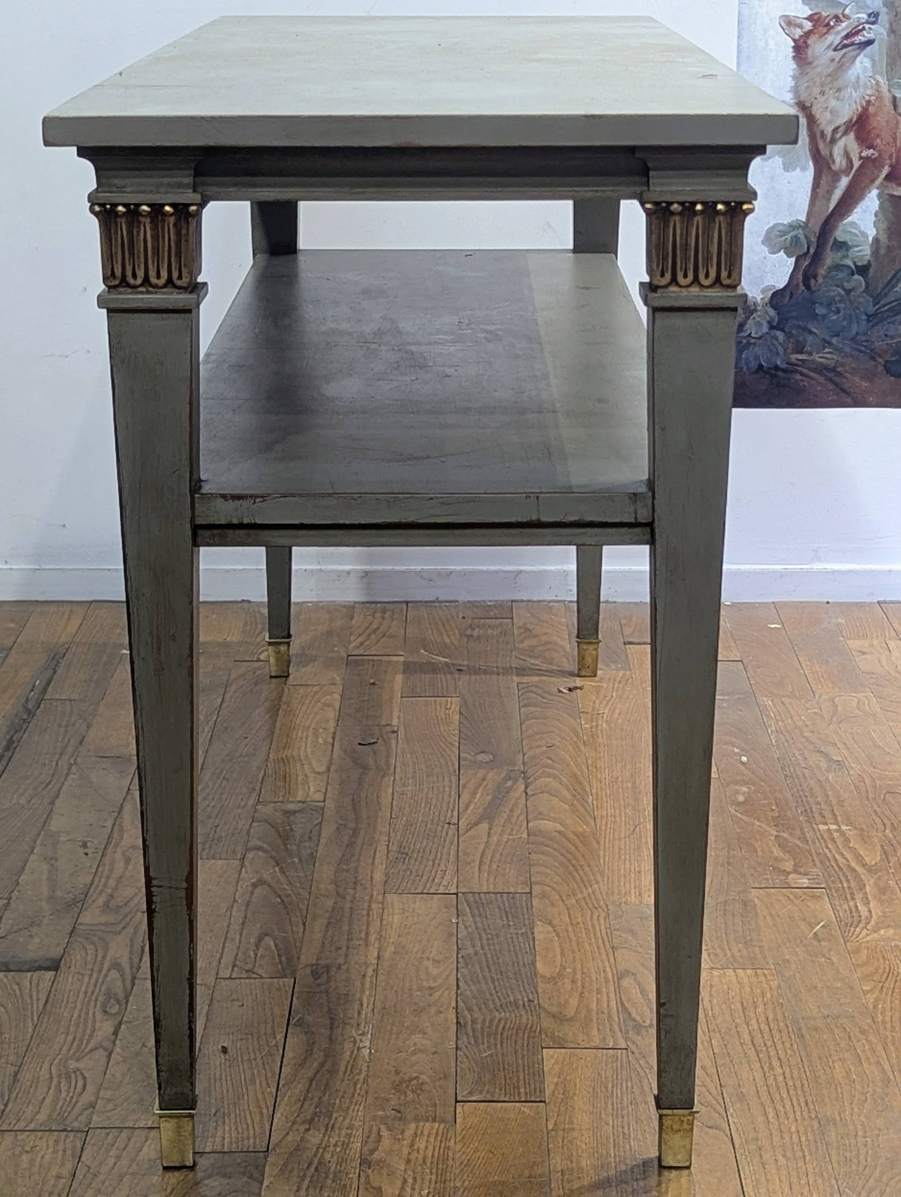 Console directoire patinée
