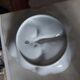 Plate aperitif floral patterns Bernardeau Limoges