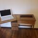 Bureau Singer vintage pied compas