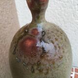 Bouteille design en grès émaillé dans le goût de Suzanne ramie