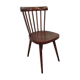 Chaise bistrot pieds compas