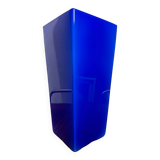 Vintage blue opaline vase