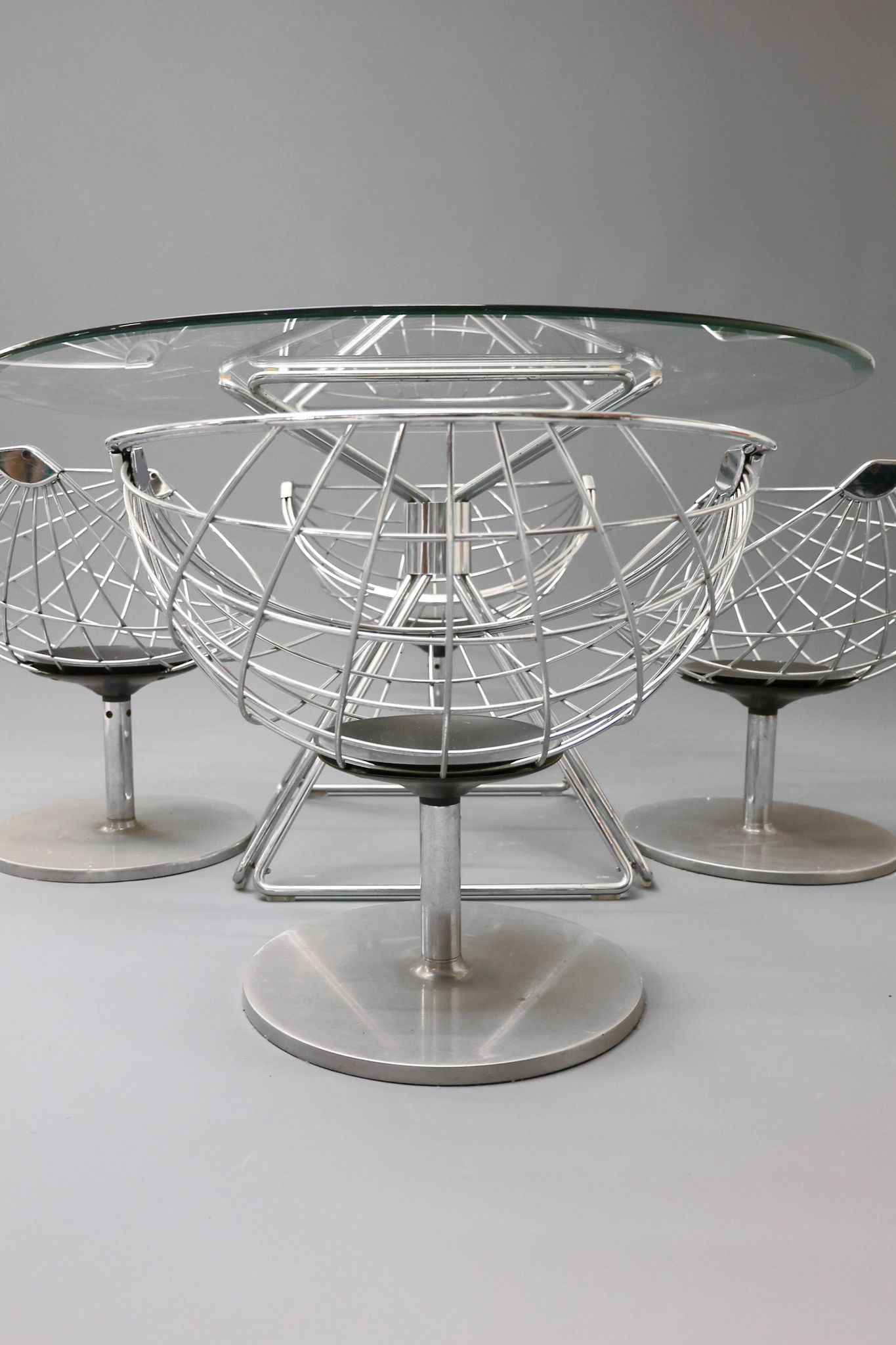 Rudi Verelst for Novalux - Dining set, 1980s.