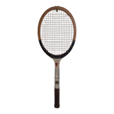 Vintage wooden tennis racket snauwaert