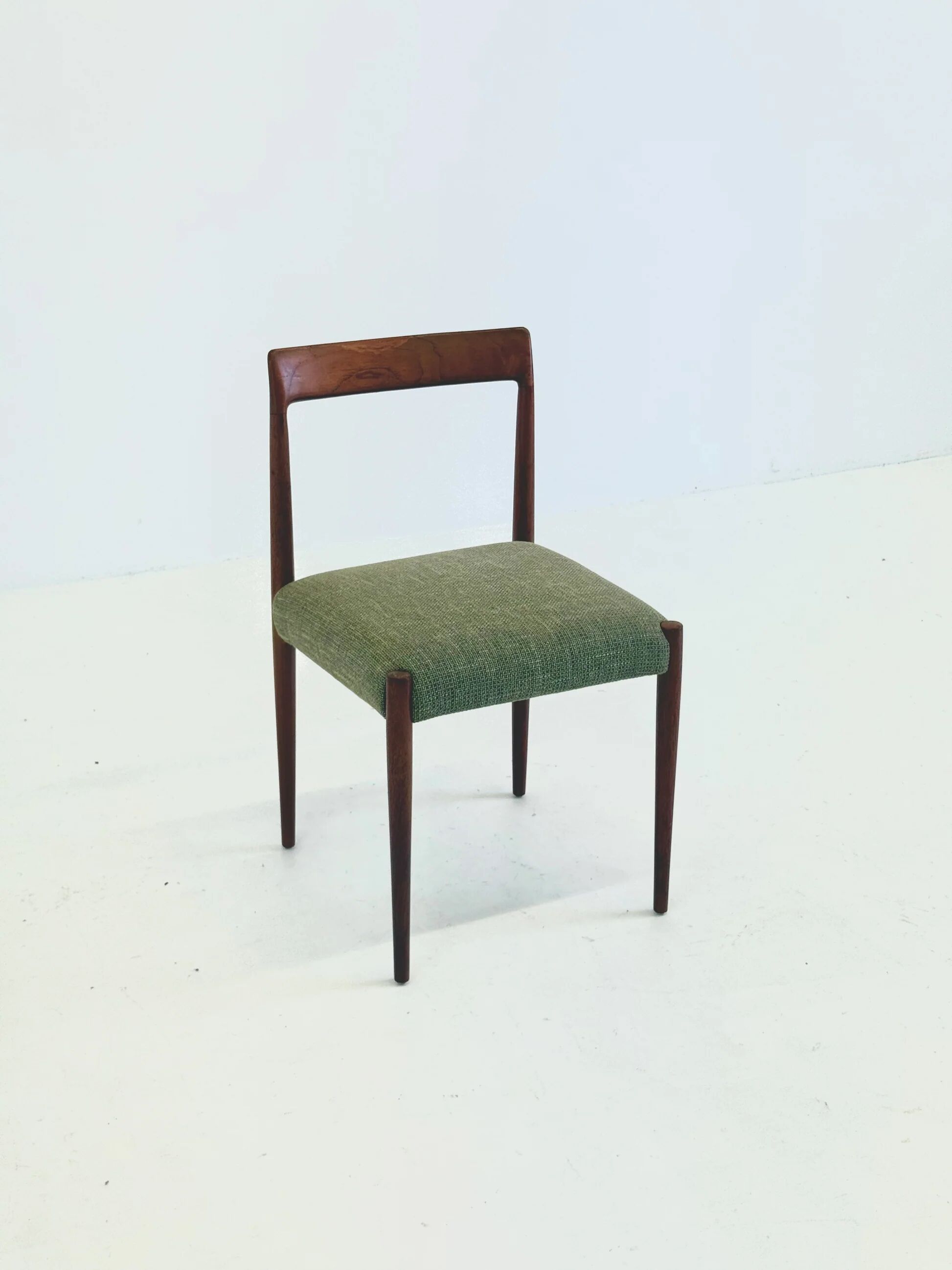 Vintage Lübke dining chair in teak wood