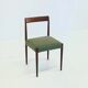 Vintage Lübke dining chair in teak wood