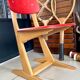 Chaise enfant Casala vintage rouge