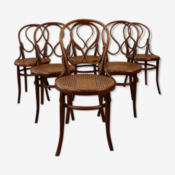 Set of 6 omega bistro chairs
