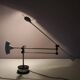 1980s adjustable desk lamp by Edwin Klein for Indoor, Netherlands