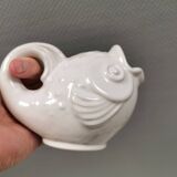 Nice little fish jug/vase, designed by Danish Michael Andersen Bornholm