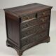 Commode anglaise du 19ème siècle