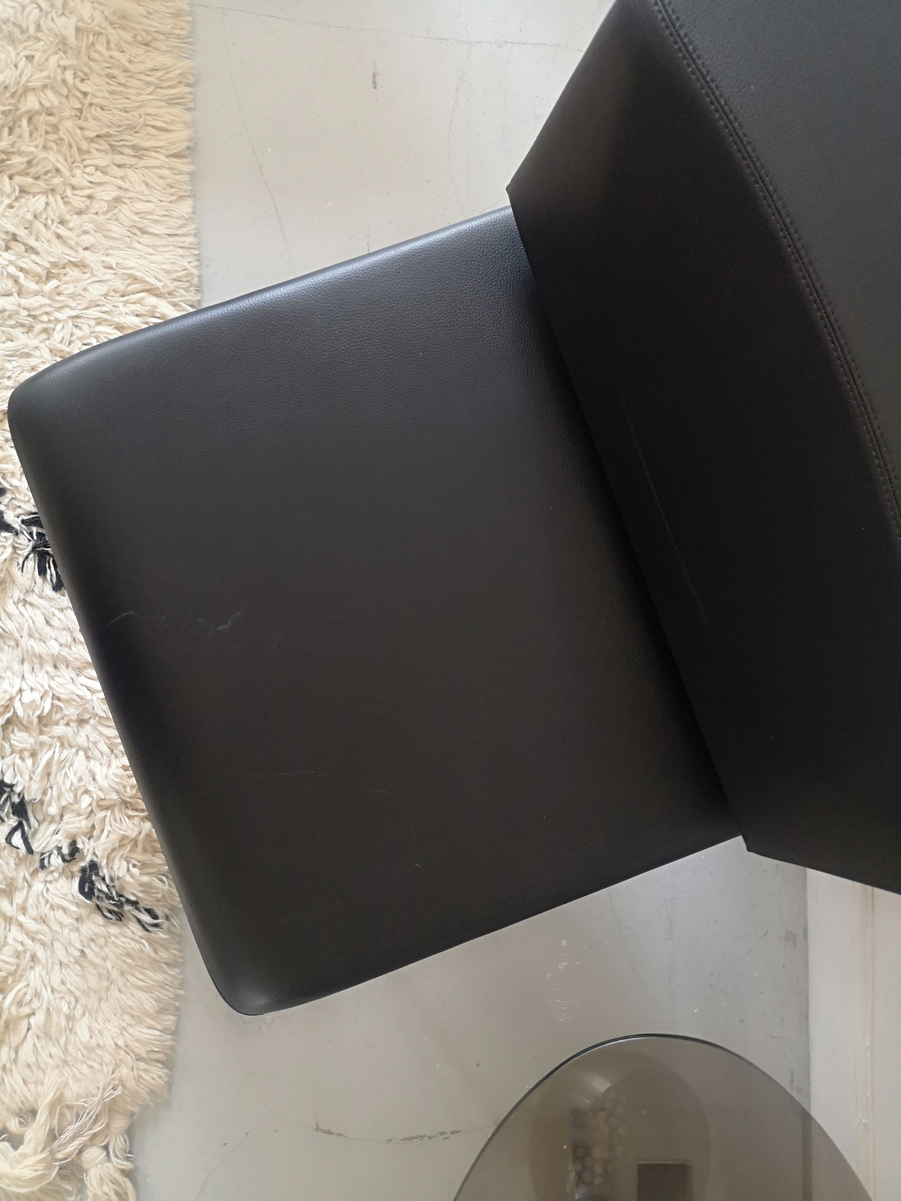 Calf leather designer heater