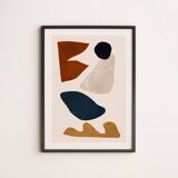 Abstract art prints. (50x70cm).
