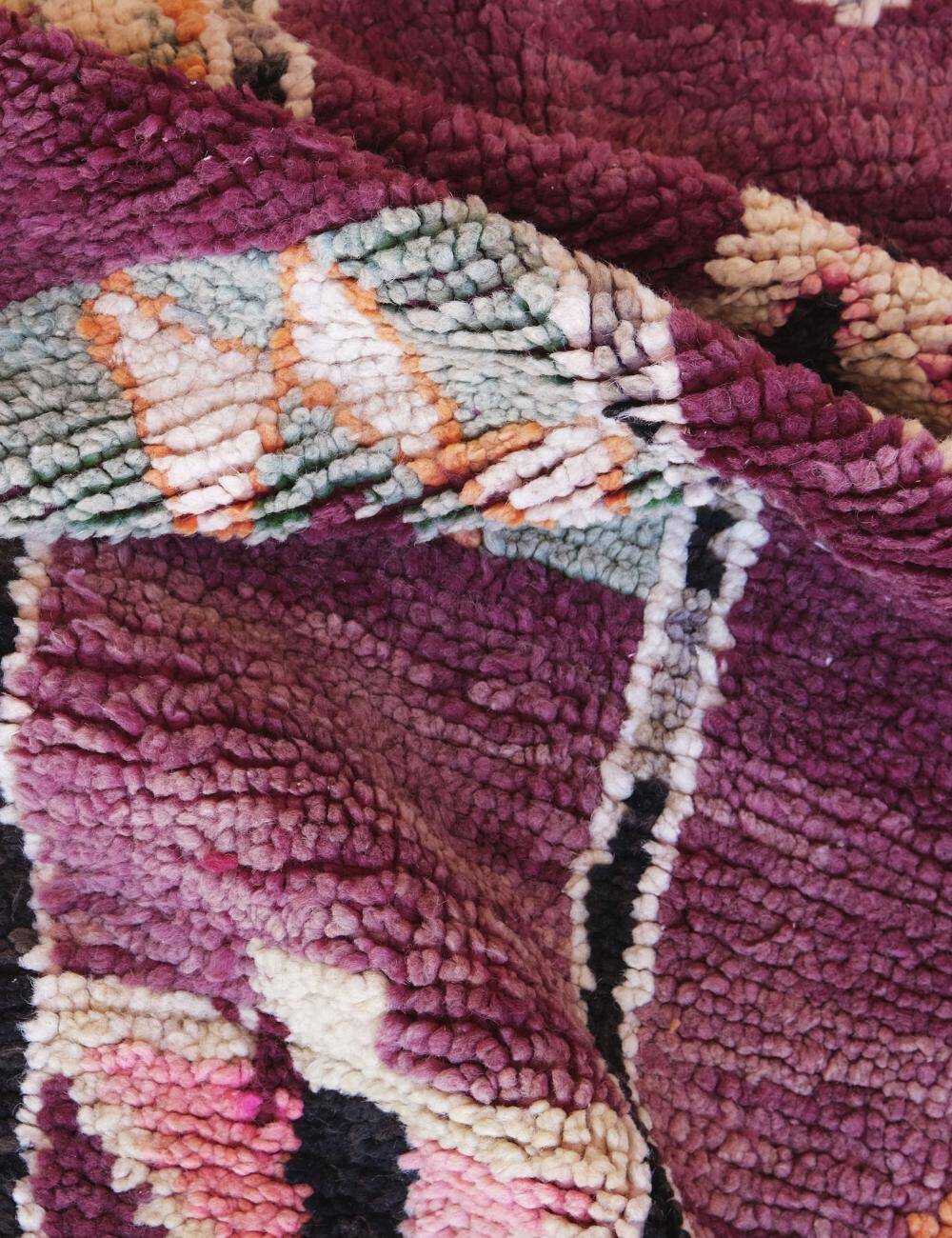 Vintage Moroccan Rug - 404 x 190 cm