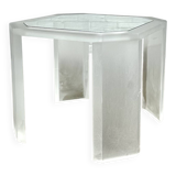 Vintage acrylic coffee table / side table