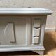Light grey wood chest