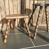 Pair of tripod stools