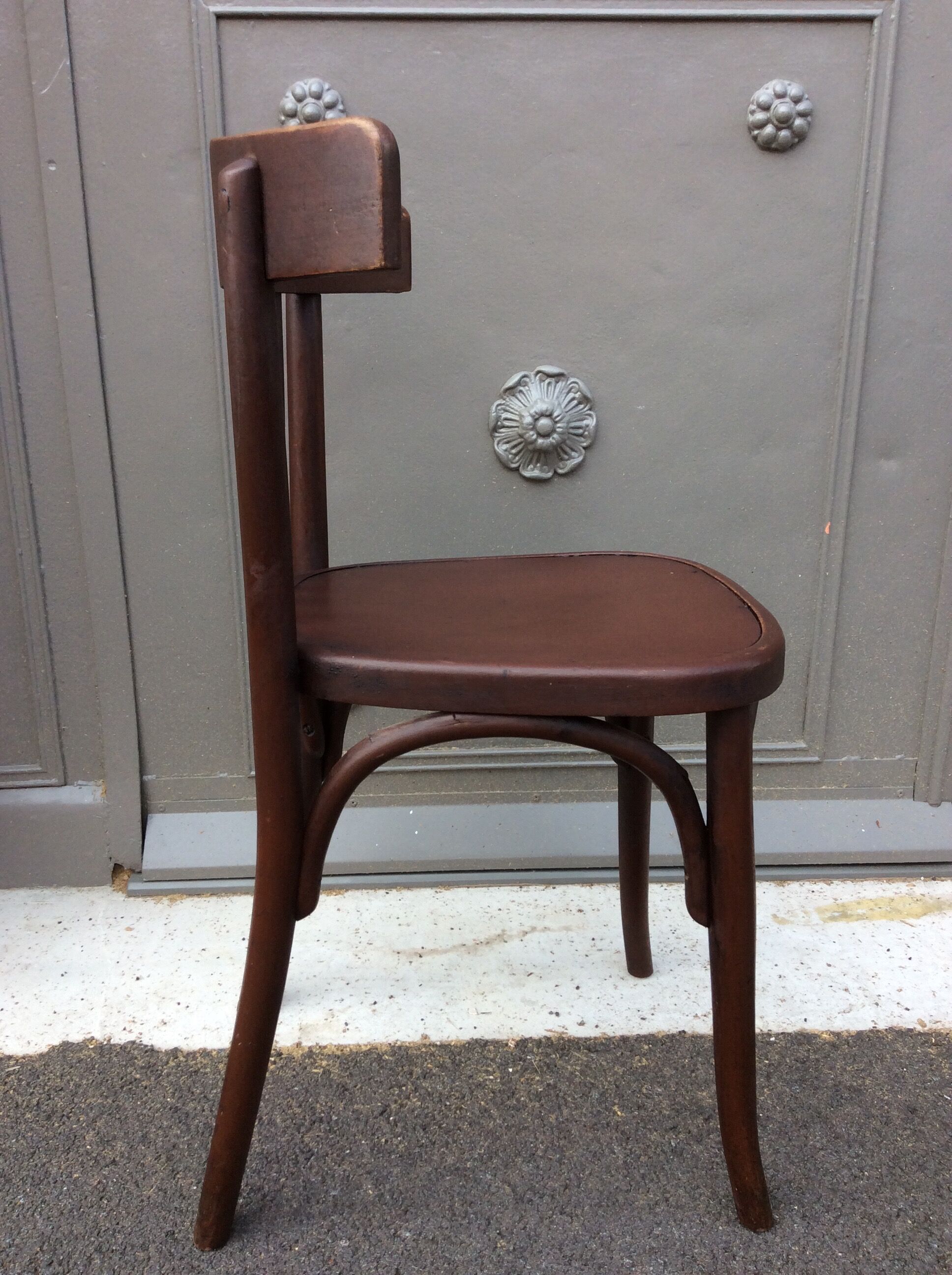 Pair of vintage bistro chairs