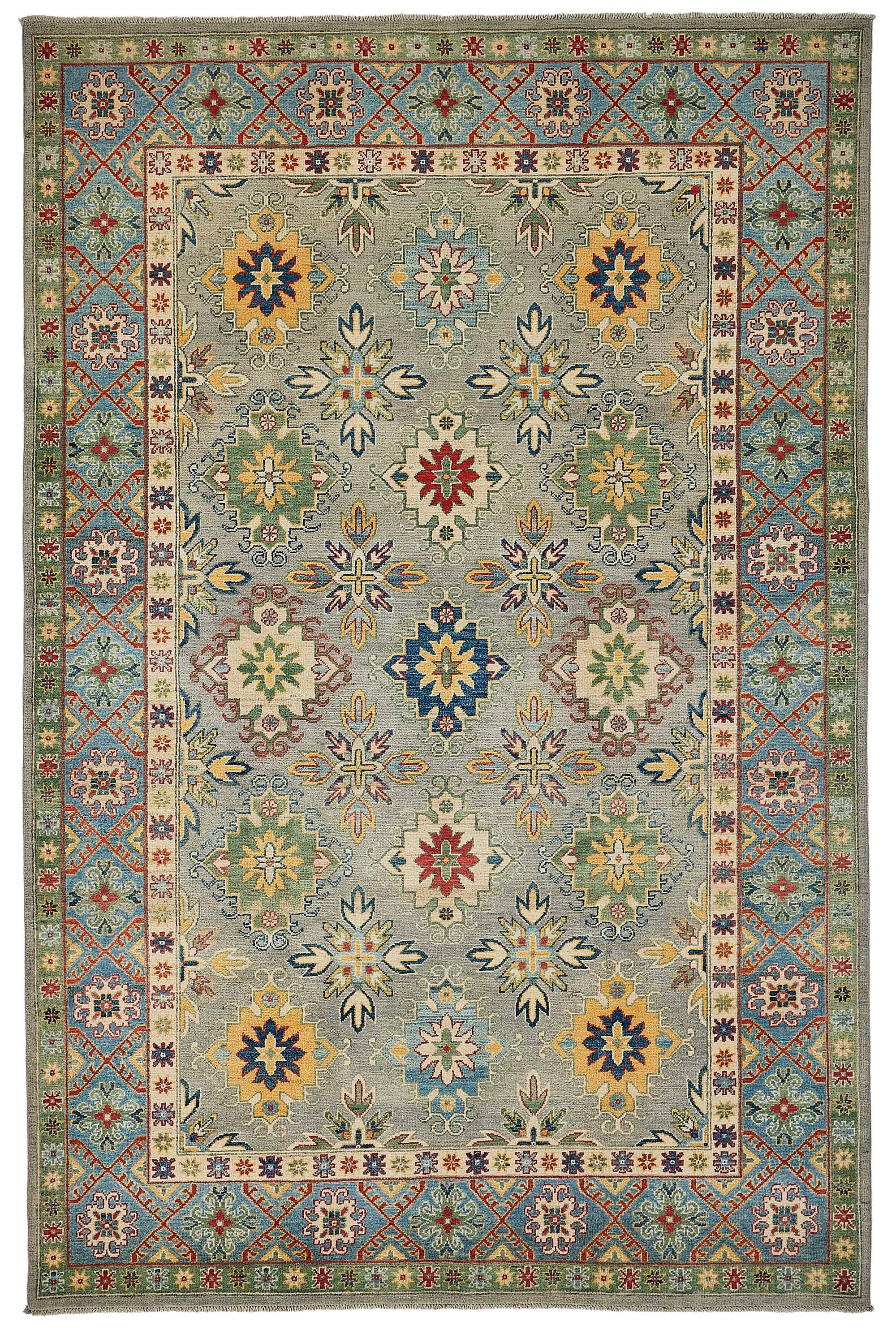 Turkish Handknotted Wool Oushak Rug 198 cm x 300 cm