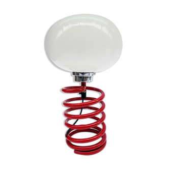Lamp to be placed on spring