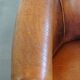 Sheepskin leather club chair