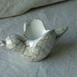 Faience shell bird marble effect