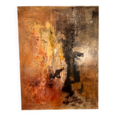 Titled “Foisonnement I”, this large-scale abstract composition by Walter Hinchey